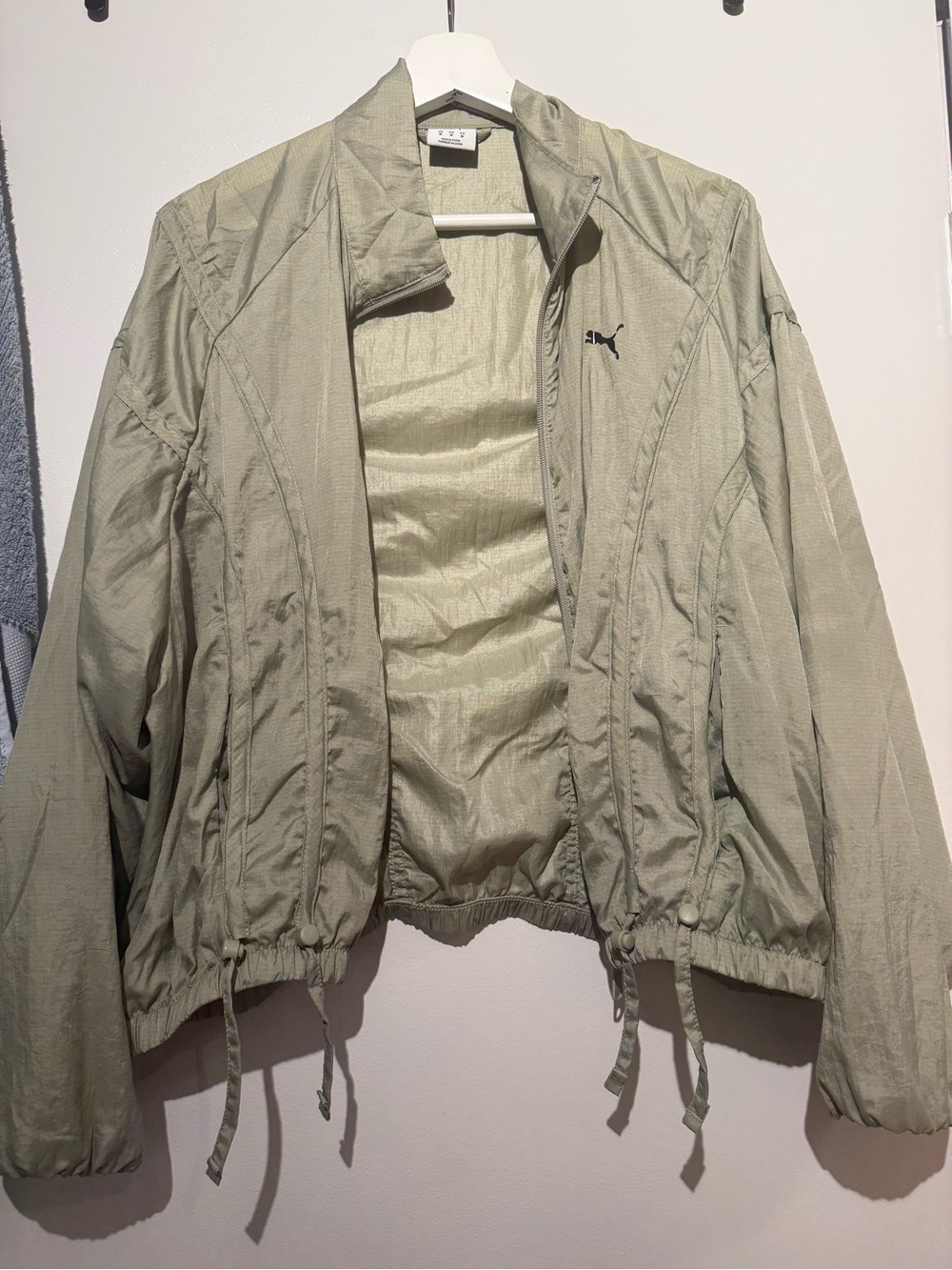 Puma Women's Sage Green sweatsuit